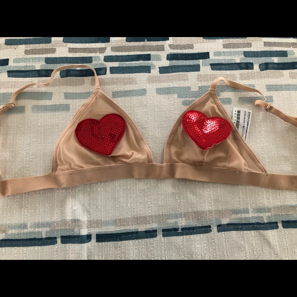 See through bralette